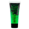 Neónovo zelený aqua make-up
